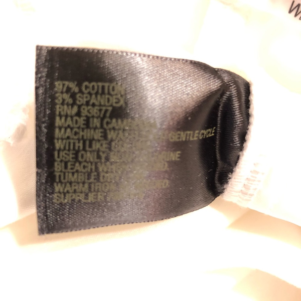 Worthington White Cotton Pants - Picture 2 of 6
